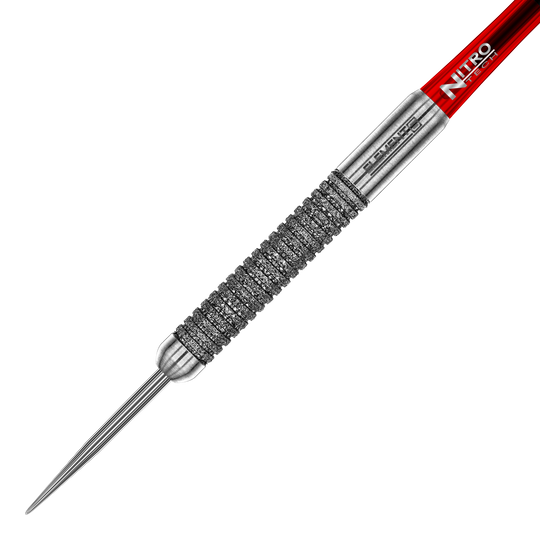 Red Dragon 50 Year Collection Element 6 B freccette in acciaio - 24 g Red Dragon 50 Year Collection Element 6 B Steeldarts mit 24g Gewicht. Die Darts sind Teil der 50 Jahre Kollektion als Sonderausgabe.