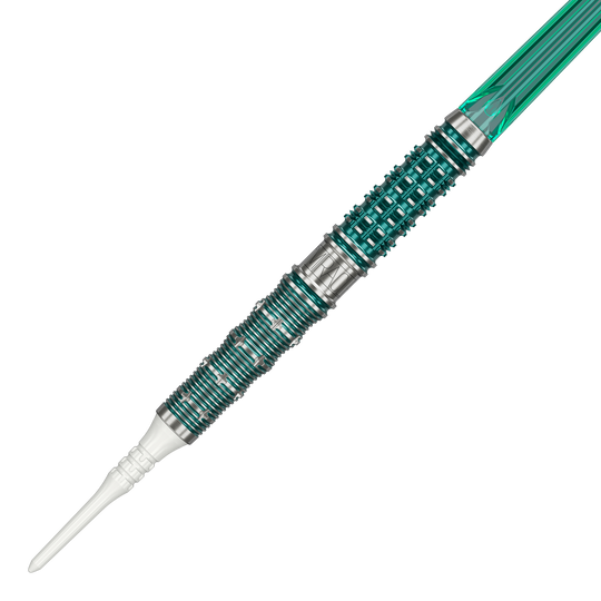 Target Japan Mikuru Suzuki The Miracle GEN7 Freccette morbide - 21,5 g Auf dem Bild sind die Target Japan Mikuru Suzuki The Miracle GEN7 Softdarts mit einem Gewicht von 21,5g zu sehen. Das Produkt ist für Dartspieler geeignet, die hochwertige Softdarts suchen.
