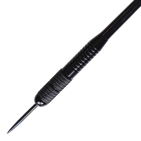 Freccette in acciaio Karella in ottone nero - 21 g Dieses Bild zeigt Karella Black Brass Steeldarts mit einem Gewicht von 21g. Die schwarzen Messing-Steeldarts sind ideal für Dartliebhaber.