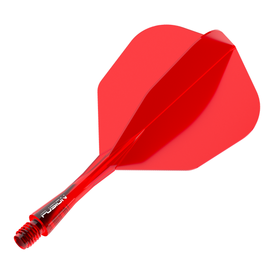 Sistema di alberi di volo a fusione Winmau n. 6 rosso Abgebildet ist das Winmau Fusion Flight Shaft System No6 in Rot mit einer Länge von 22 mm. Es ist ein einzelnes Teil für einen Dartpfeil.