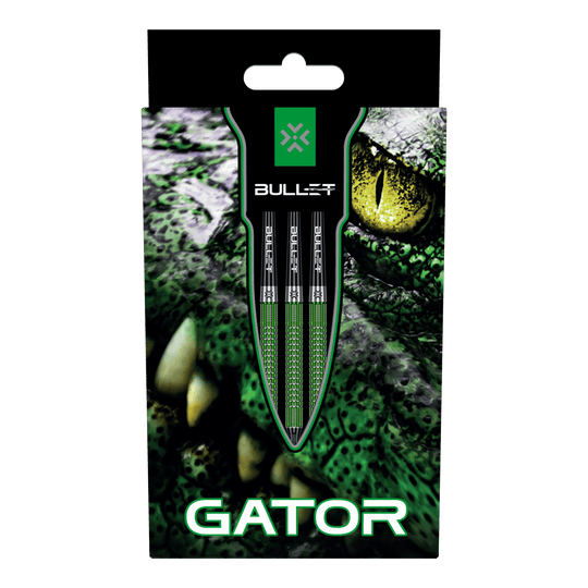 Bullet Gator Softdarts - 20 g Das Bild zeigt die Bullet Gator Softdarts - 20g. Sie sind besonders für das Spiel mit Softspitzen geeignet.