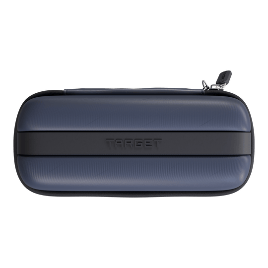 Custodia per freccette Target BOA Das Bild zeigt ein Dartcase in Navy und Dunkelgrau. Es handelt sich wahrscheinlich um das Target BOA Dartcase.