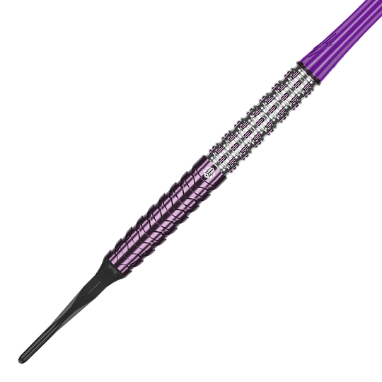 Dardi morbidi Caliburn Awakening ET - 20,5 g Das Bild zeigt die Caliburn Awakening E.T. Softdarts - 20,5g. Die Darts liegen prominent vor weißem Hintergrund.