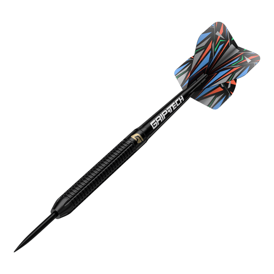 GOAT Atleta Steeldarts in ottone nero - 13g