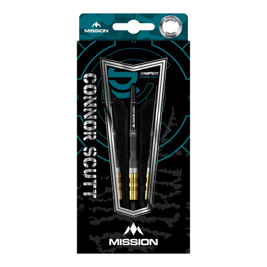 Mission Connor Scutt Sniper Black Gold Softdarts - 20g