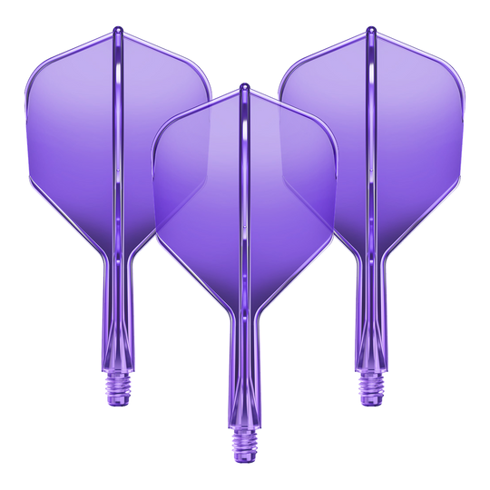 Sistema di alberi di volo GOAT A1R No6 - Viola neon Abgebildet ist das GD8000280_GOAT_A1R_No6_Flight-Shaft-System_NeonLila_19mm_1Set. Es scheint ein Dart Flight-Shaft in Neonlila mit einer Länge von 19 mm zu sein.