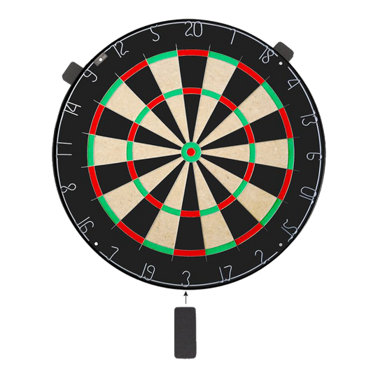 Set di freccette Karella BullOut con 2 set di freccette in acciaio Abgebildet ist das Karella Dartboard BullOut Set inklusive zwei Sätzen Steeldarts. Dieses Set ist ideal für das heimische Dartspiel.
