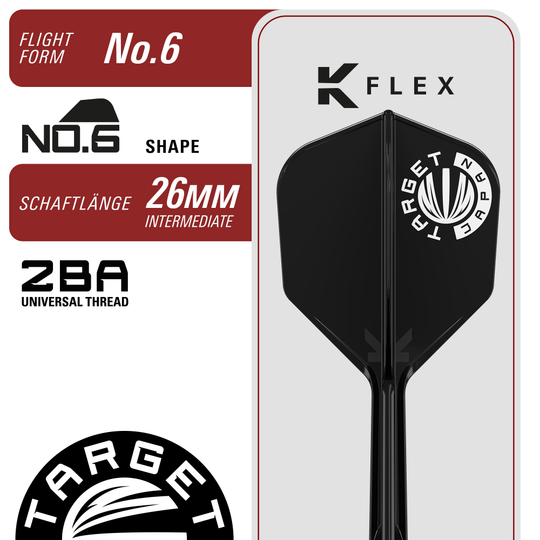 Target Japan Paul Lim The Legend GEN10 Freccette morbide - 20 g