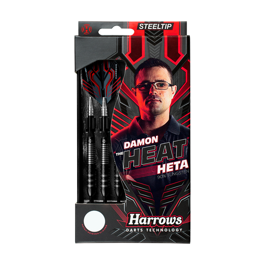 Harrows Damon Heta The Heat Freccette in acciaio al 90%.