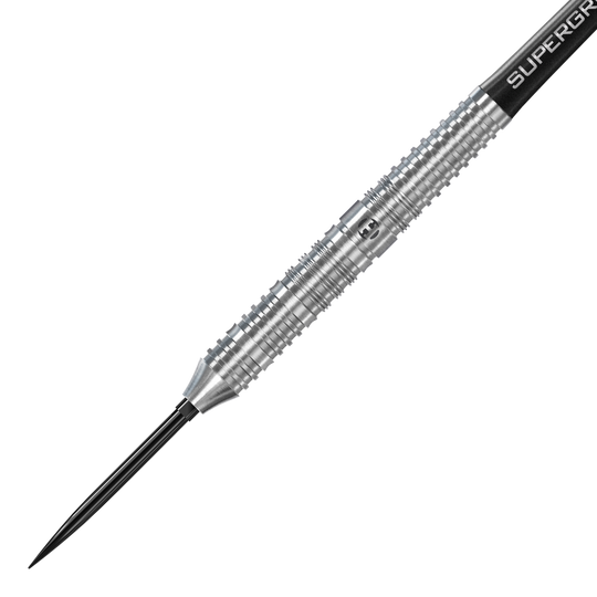 Freccette in acciaio a punta rapida parallela Harrows NX90 Dieses Foto zeigt die Harrows NX90 Parallel Quick Point Steeldarts. Die Darts zeichnen sich durch ihre hochwertige Verarbeitung aus.