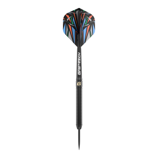 GOAT Atleta Steeldarts in ottone nero - 13g