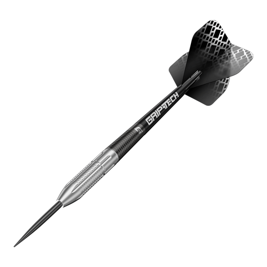 Ricarica freccette in acciaio GOAT GOAT Reload Steeldarts sind auf diesem Bild zu sehen. Das Produkt ist ein Steeldart-Set für Darts-Spieler.