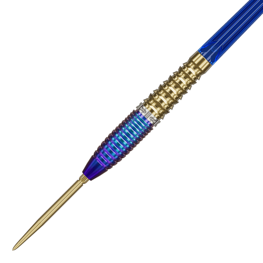 Target Japan Prime Series Zenith GEN2 Swiss Point Steel Darts - 23 g Auf dem Bild sind die Target Japan Prime Series Zenith GEN2 Swiss Point Steeldarts mit 23g zu erkennen. Das Produkt ist für präzises Dartspiel gemacht.