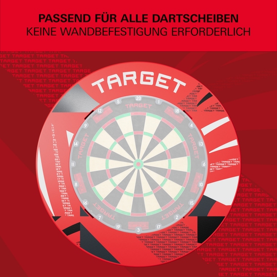 Target per freccette con motivo a tacche
