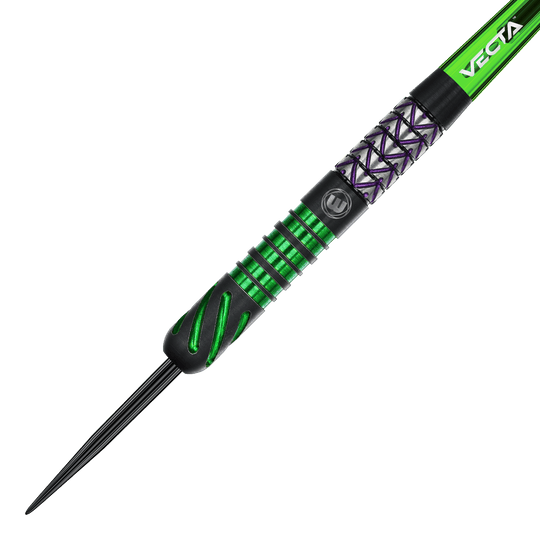 Freccette in acciaio Winmau Mike Maloney Hier sieht man die Winmau Mike Maloney Steeldarts. Die Steeldarts sind für Präzisionswürfe geeignet.