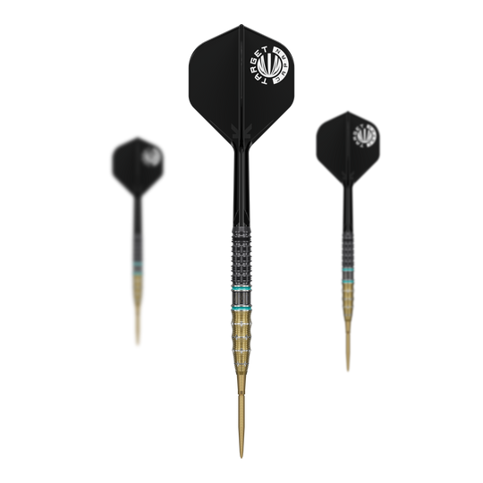 Target Japan Mikuru Suzuki The Miracle GEN7.5 Freccette in acciaio Swiss Point Gezeigt wird ein Set der Target Japan Mikuru Suzuki The Miracle GEN7.5 Swiss Point Steeldarts. Das Set enthält mehrere Darts in hochwertiger Ausführung.