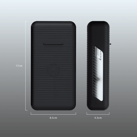 Custodia per freccette Harrows Vault Das Bild zeigt ein Dartcase von Harrows in transparenter Ausführung. Es wird als Harrows Vault Dartcase Clear dargestellt.