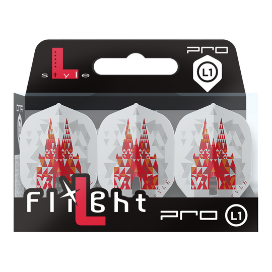 Voli L-Style Florian Hempel Signature V2 L1PRO bianchi Die L-Style Florian Hempel Signature V2 L1PRO White Flights sind weiße, hochwertige Dartflights. Sie sorgen für optimale Flugstabilität beim Dartspiel.