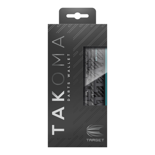 Custodia per freccette Rob Cross della serie Ghost di Takoma Auf dem Bild sieht man das Takoma Ghost Series Rob Cross Dartcase. Das Dartcase ist Teil der Ghost Series und bietet Schutz für Dartutensilien.