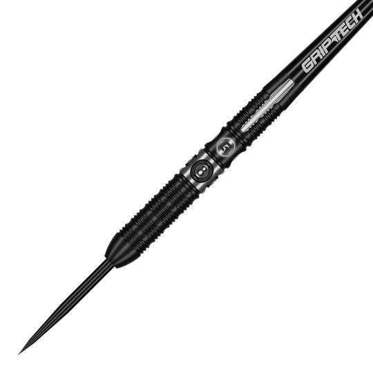 Freccette in acciaio GOAT 8-Ball Die GOAT 8Ball Steeldarts sind auf diesem Produktbild zu sehen. Das Bild zeigt das Design und die Verarbeitung der Steeldarts.