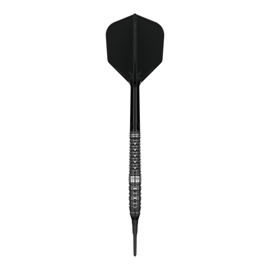 Freccette morbide Target Black Marque Eclipse - 21 g Die Target Black Marque Eclipse Softdarts - 21g werden hier gezeigt. Das Produkt ist für Präzision und ein ansprechendes Design bekannt.