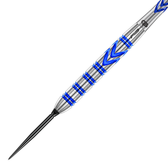 Dardi d'acciaio originali Switch Point di Gerwyn Price, Red Dragon Rosso Abgebildet sind die Red Dragon Gerwyn Price Blue Original Switch Point Steeldarts aus einer anderen Perspektive. Diese Darts sind bekannt für ihr einzigartiges Aussehen und ihre Qualität.