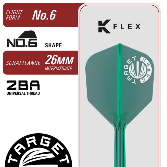 Freccette morbide Target Japan Prime Series PW GEN 3 - 19 g Abgebildet ist der Target Japan Prime Series PW GEN 3 Softdart - 19g. Die Aufnahme stellt den Pfeil und dessen Merkmale dar.