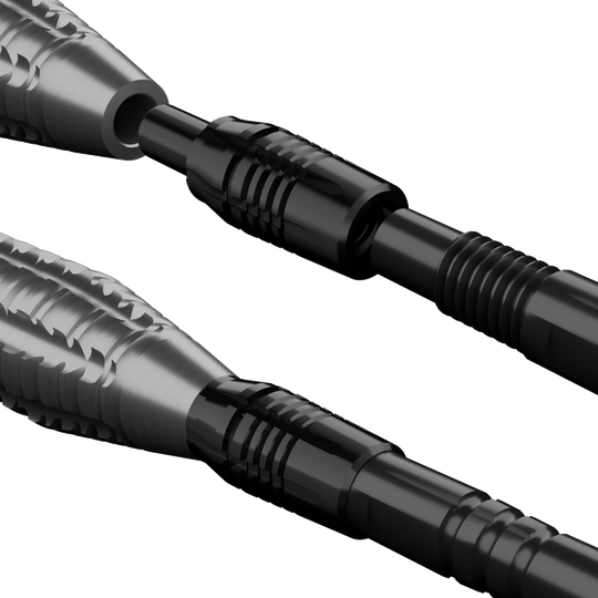Adattatore a punta filettata corta Auf dem Foto ist der Shot Threadhead Point Adapter zu sehen. Er wird als Zubehör für Darts verwendet.
