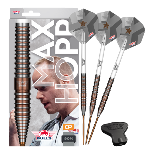 Freccette in acciaio Bulls NL Max Hopp E5 Convertible Point Freccette in acciaio Bulls NL Max Hopp E5 Convertible Point