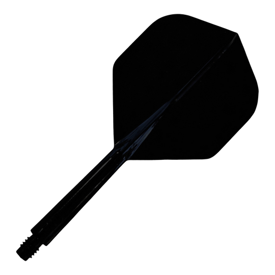 Sistema di albero di volo Evolution EVO1 - Nero Abgebildet ist das Evolution EVO1 Flight-Shaft-System in Schwarz. Das Produkt wird einzeln vor weißem Hintergrund präsentiert.
