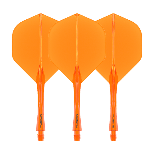 Winmau Fusion Flight Shaft System Standard Arancione