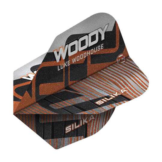 Harrows Silica Luke Woodhouse Serie 3 No6 Voli Dieses Bild zeigt Harrows Silika Luke Woodhouse Series 3 No6 Flights. Es ist ein Dart Flight für professionelle Spieler.