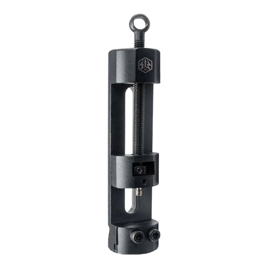Caliburn Professional Darts Repointing Tool - Strumento per cambiare la punta Caliburn Professional Darts Repointing Tool - Spitzenwechsler wird auf dem Bild gezeigt. Dieses Werkzeug dient zum Wechseln der Spitzen bei Dartpfeilen.