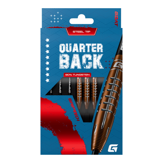 Freccette GOAT Quarterback V2 in acciaio al tungsteno - 24 g