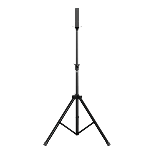 Supporto per bersaglio per freccette Das Bild zeigt einen Target Dartboard Stand mit einem stabilen, dreibeinigen Stativ. Der Ständer ist höhenverstellbar und eignet sich zum Aufhängen eines Dartboards.