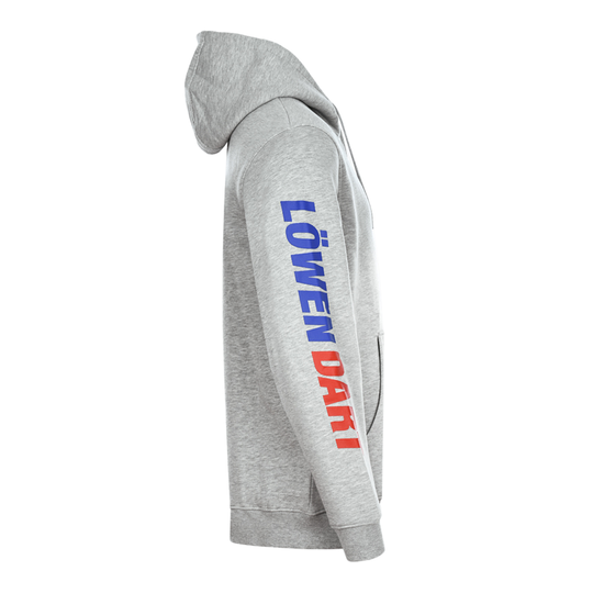 Felpa con zip della collezione Löwen Abgebildet ist der Löwen Kollektion Zip-Hoodie. Der Hoodie präsentiert sich im modernen Design der Kollektion.