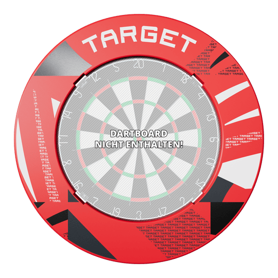 Target per freccette con motivo a tacche