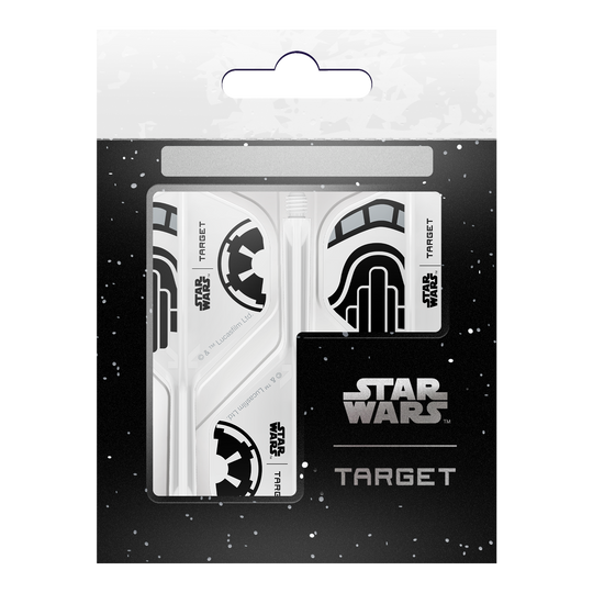 Voli standard Target Star Wars K-Flex Stormtrooper No2 Target Star Wars K-Flex Stormtrooper No2 Standard Flights. Standard-Dartsflights mit Stormtrooper-Motiv inspiriert von Star Wars.