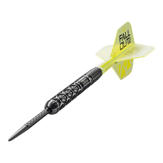 Target Luke Littler Nuke Fallout Swiss Points Steeldarts Abgebildet sind die Target Luke Littler Nuke Fallout Swiss Points Steeldarts. Sie bestehen aus hochwertigen Materialien und eignen sich ideal für Dartspieler.