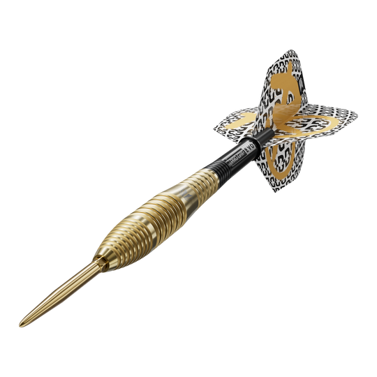 Freccette in acciaio Target Bolide Envy 05 Swiss Point Das Foto präsentiert die Target Bolide Envy 05 Swiss Point Steeldarts. Die Dartpfeile sind aus der Nähe fotografiert und wirken hochwertig verarbeitet.