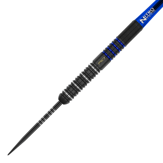 Freccette in acciaio Red Dragon David Williams V1 - 23 g Zu sehen ist das Produkt Red Dragon David Williams V1 Steeldarts - 23g. Die Steeldarts werden aus einer anderen Perspektive präsentiert.
