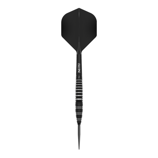 Dardi d'acciaio Switch Point Red Dragon Sable Bomb Abgebildet sind die Red Dragon Sable Bomb Switch Point Steeldarts. Diese Darts zeichnen sich durch ihre hochwertige Verarbeitung und spezielle Spitzen aus.