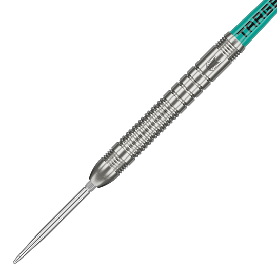 Freccette in acciaio Target Hydro 03 Swiss Point Auf dem Bild sind Target Hydro 03 Swiss Point Steeldarts zu sehen. Sie sind hochwertige Darts für präzises Werfen.