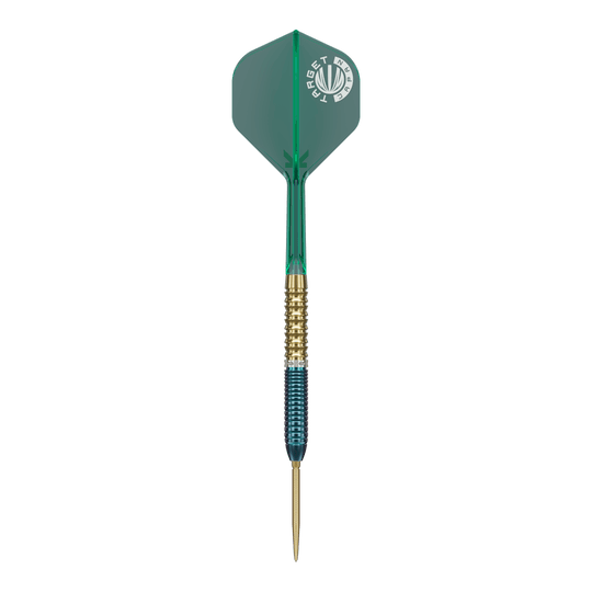 Freccette in acciaio Target Japan Prime Series Zenith GEN 2.5 Swiss Point Die Target Japan Prime Series Zenith GEN 2.5 Swiss Point Steeldarts sind darauf zu sehen. Sie bieten Präzision und Qualität für Dartsportler.