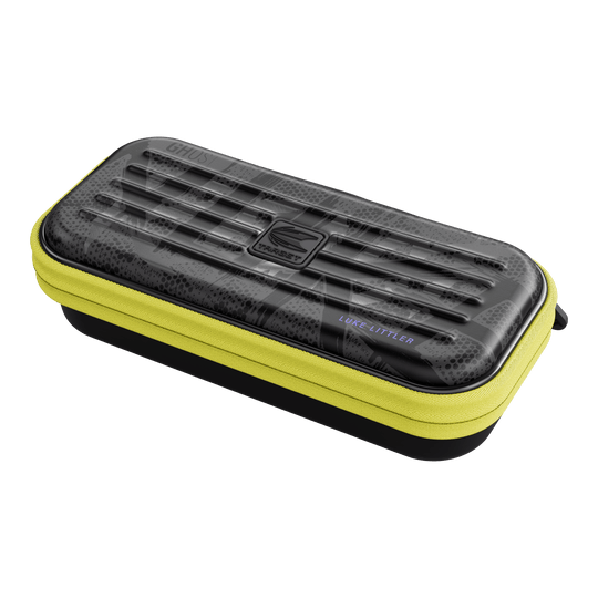 Custodia per freccette Luke Littler della serie Ghost di Takoma Das Produkt ist das Takoma Ghost Series Luke Littler Dartcase. Diese Darttasche eignet sich ideal zur Aufbewahrung von Dartzubehör.