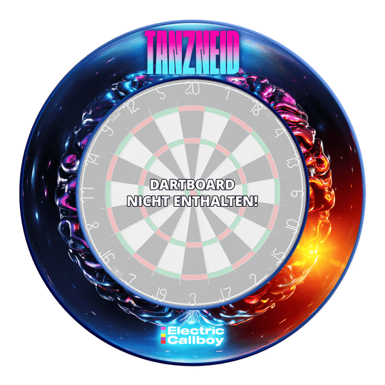 Electric Callboy Tanzneid Album Version Dartboard Surround - Blue Electric Callboy Tanzneid Album Version Dartboard Surround - Blue