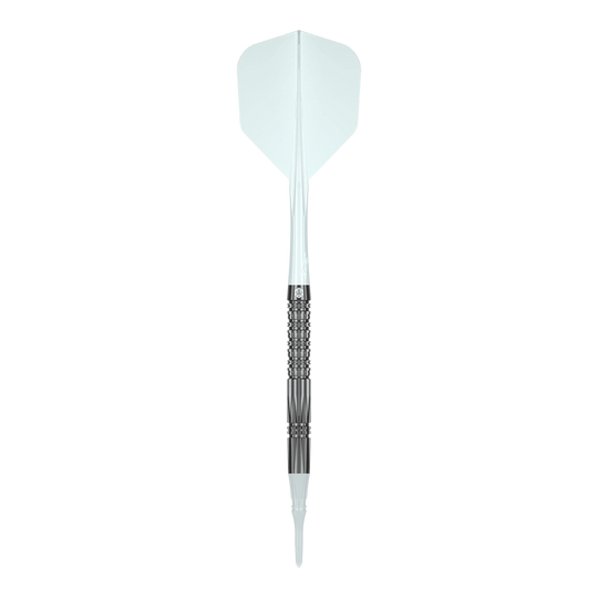 Freccette morbide Caliburn Prisma P2 - 20 g Dieses Bild zeigt die Caliburn Prisma P2 Softdarts in der Ausführung mit 20g. Die Softdarts sind optimal für ambitionierte Dartspieler.