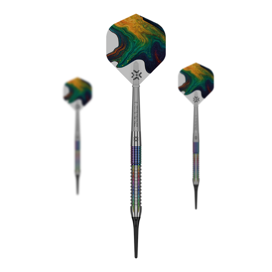 Freccette morbide Bullet Diesel V2 - 20 g Dies ist ein Bild der Bullet Diesel V2 20g Soft Darts. Diese Softdarts sind speziell für elektronische Dartautomaten gedacht.