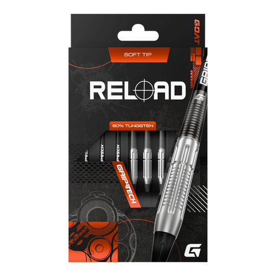 Ricarica freccette morbide GOAT - 20 g Abgebildet sind die GOAT Reload Softdarts mit einem Gewicht von 20g. Diese Softdarts verbinden Präzision und modernes Design.