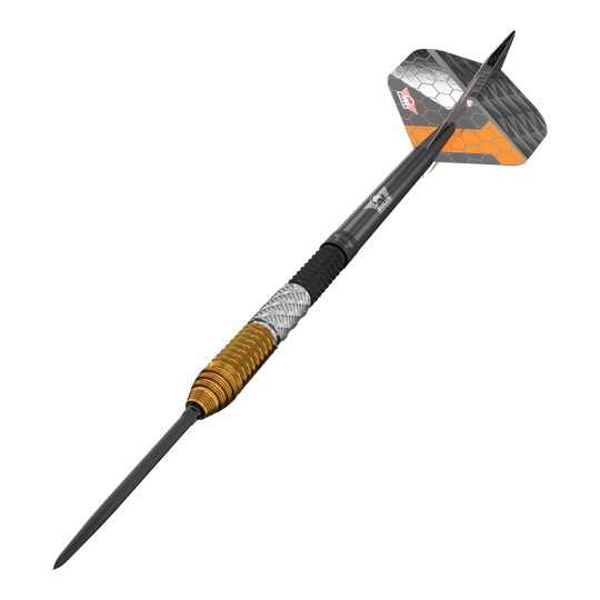 Bulls NL Dirk Van Duijvenbode 95% Convertibile Punti Steeldarts Hier sieht man die Bulls NL Dirk Van Duijvenbode 95% Convertible Points Steeldarts. Es handelt sich um qualitativ hochwertige Steeldarts.
